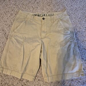 American Eagle Outfitters Beige/Tan Women’s Bermuda Shorts